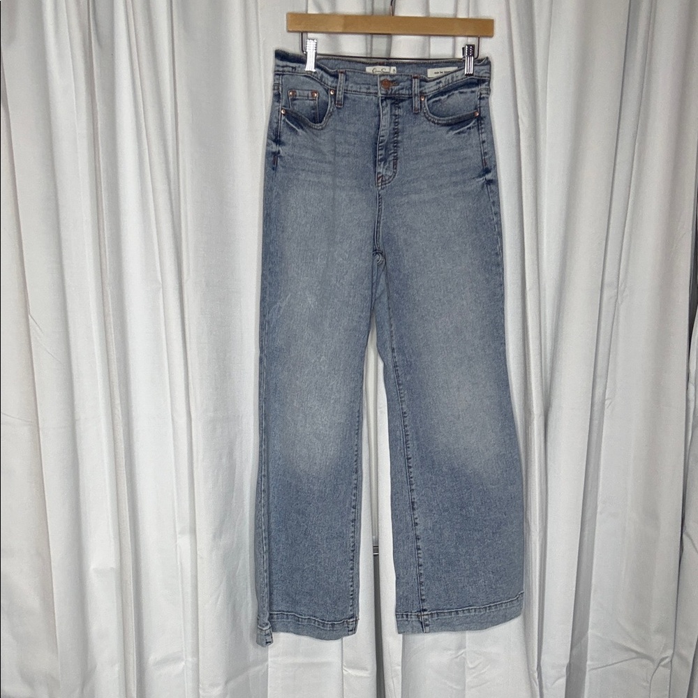 Jessica Simpson Denim Blue Wide Leg Jeans